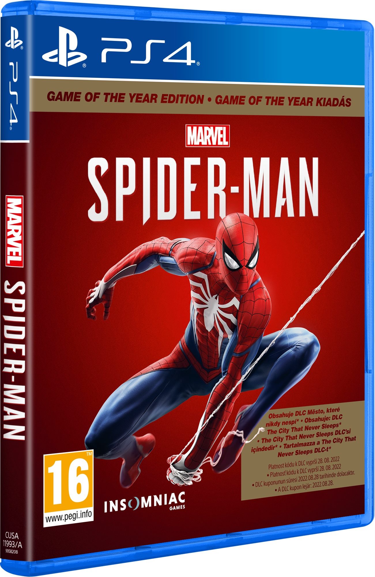 Marvels Spider-Man GOTY – PS4