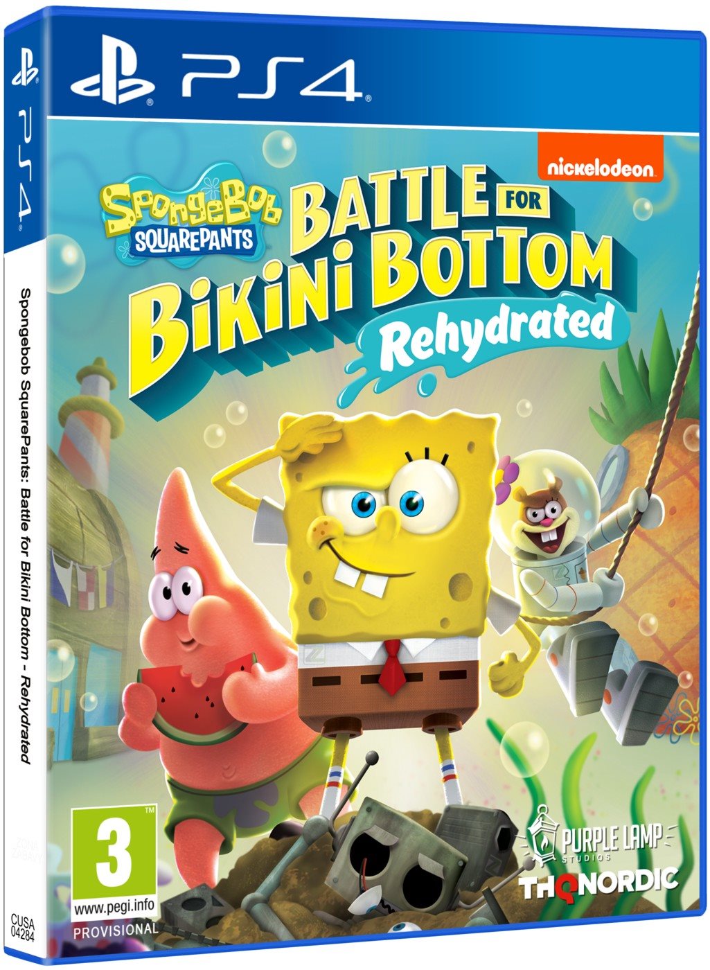 Spongebob SquarePants: Battle for Bikini Bottom – Rehydrated – PS4