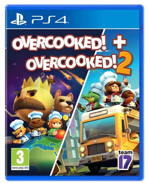 Overcooked! + Overcooked! 2 – Double Pack – PS4