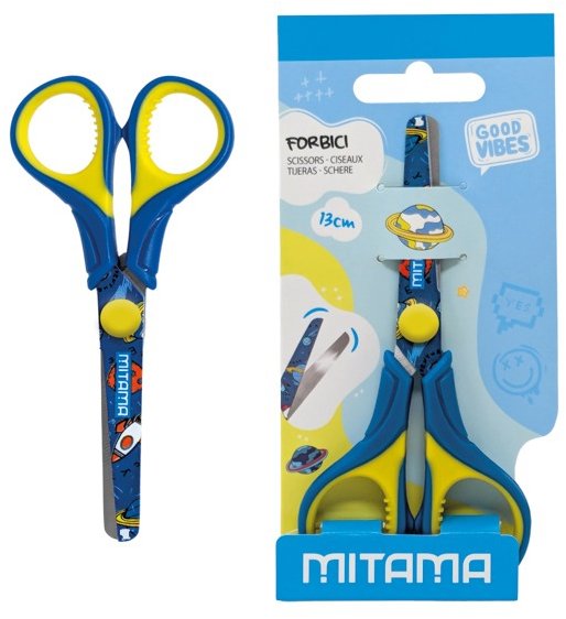 MITAMA GOOD VIBES, modrá/žltá, 13 cm