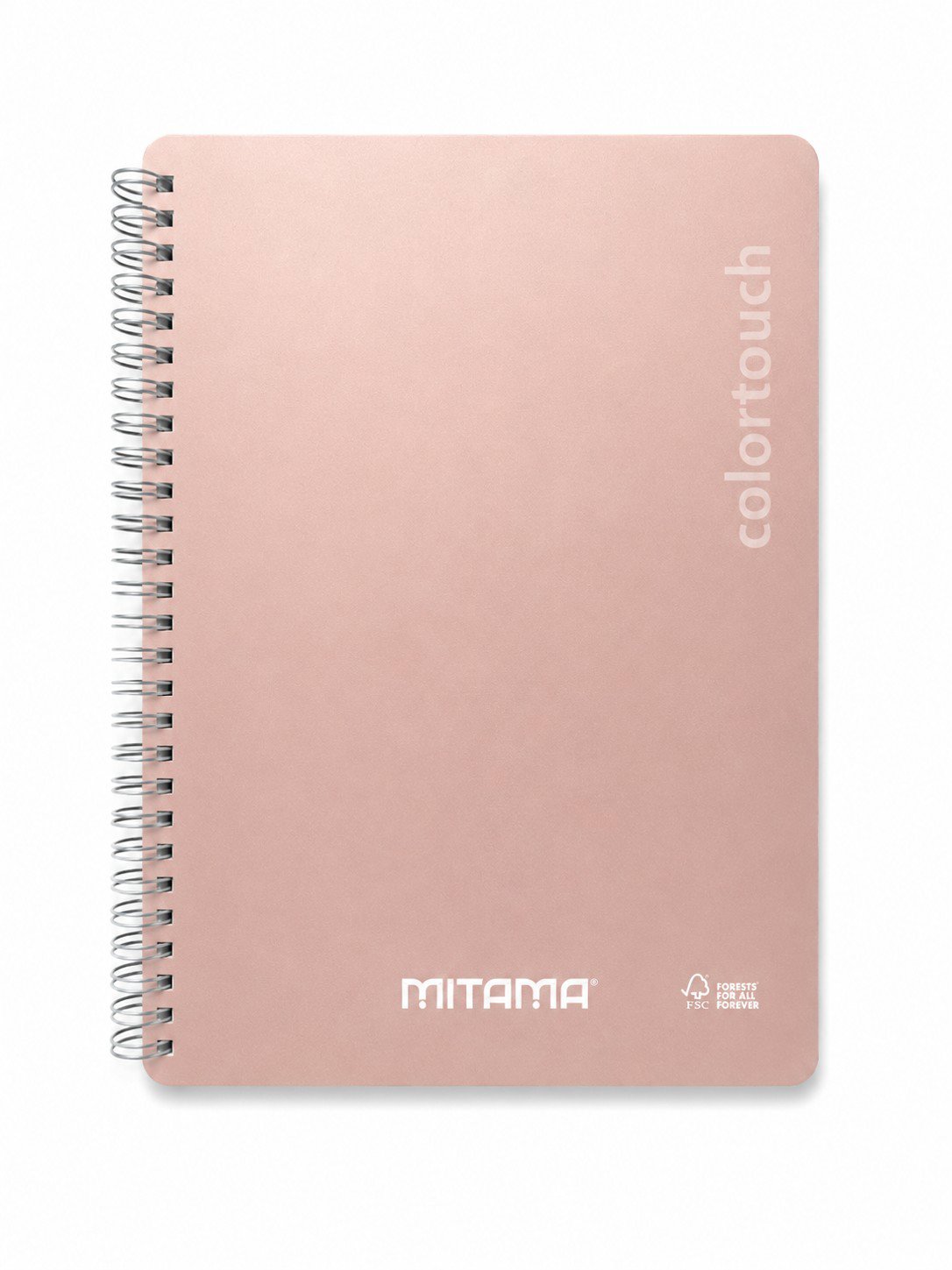 MITAMA i-Note 18,5 × 24 cm, linajkový, 90 listov, lososový