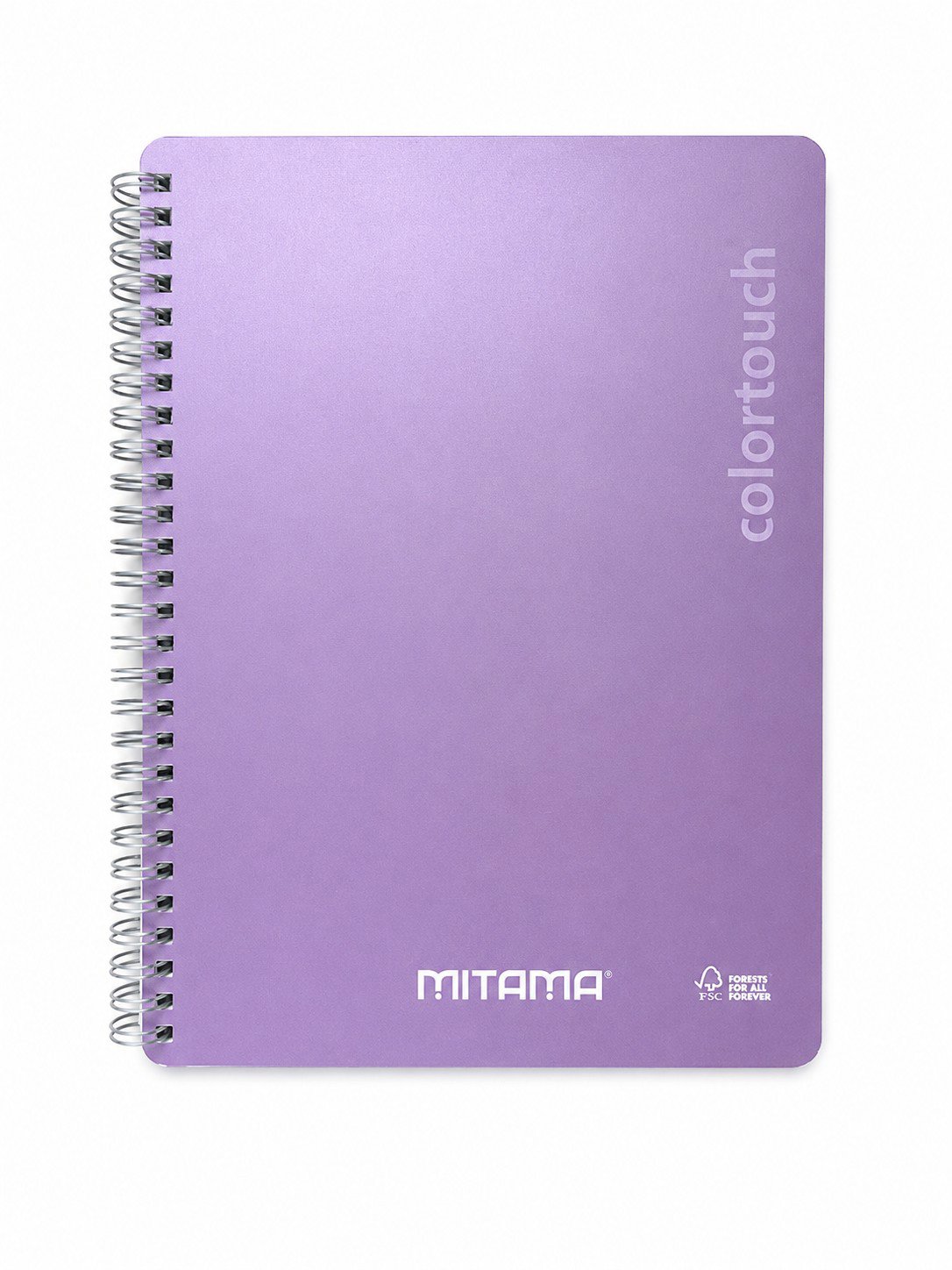 MITAMA i-Note 18,5 × 24 cm, linajkový, 90 listov, fialový