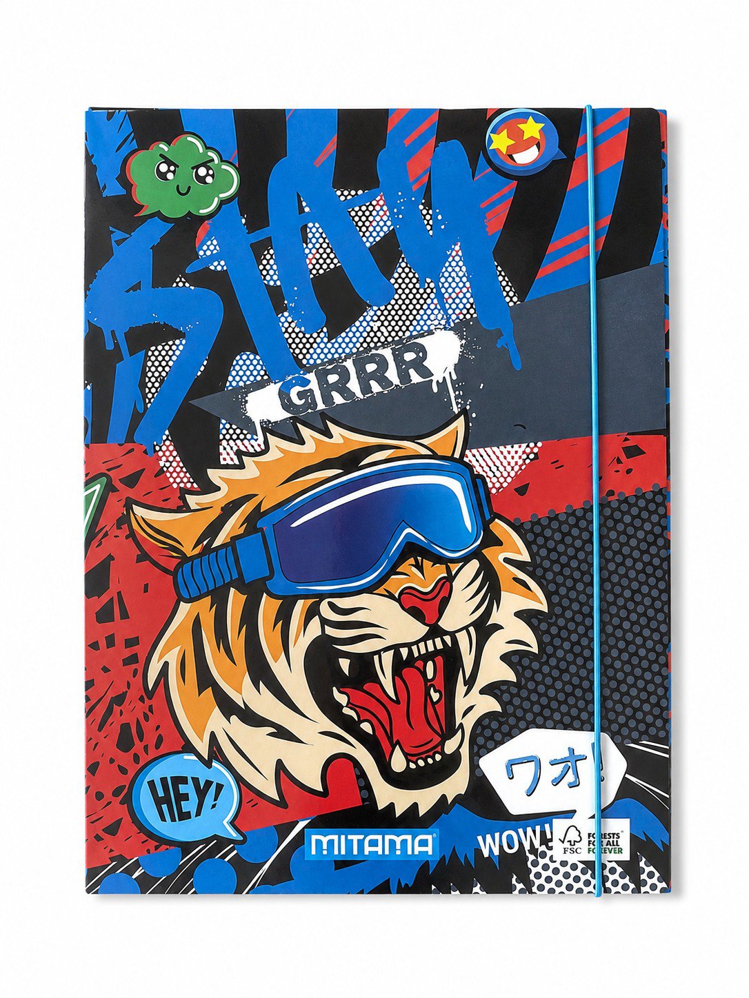 MITAMA Fantasy colors 1 cm, tiger