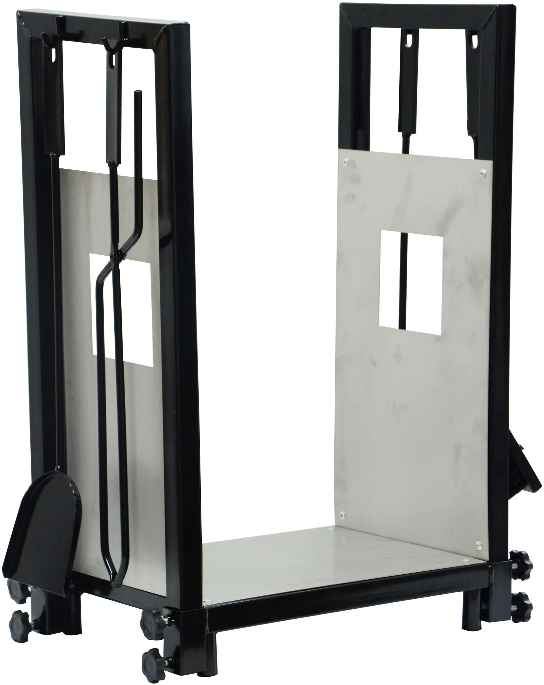 M.A.T. Kôš krbový s náradím 62 cm nerez/oceľ