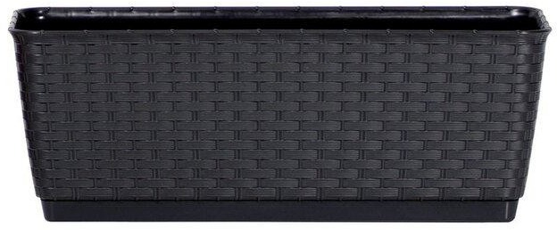 Prosperplast RATOLLA PW 49,2 × 17,2 × 17,4 cm, antracit