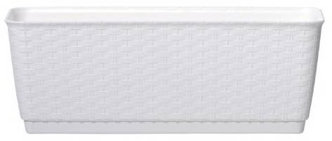 Prosperplast RATOLLA PW 49,2 × 17,2 × 17,4 cm, biely