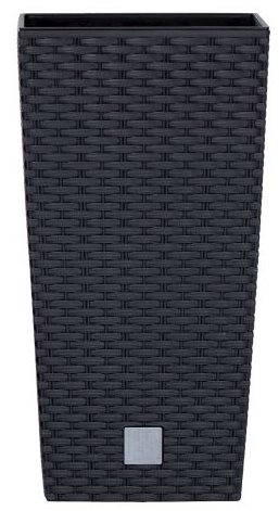M.A.T. Group Obal na kvetináč RATO SQUARE 32,5 × 32,5 × 61 cm, antracit