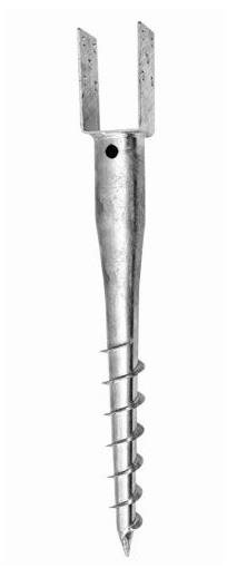 MA.T. skrutka zemná kotviaca ,,U" 110 × 60 × 100 mm/4 mm