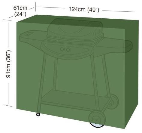 M.A.T. plachta krycia na gril CLASSIC "M" 124 × 61 × 91 cm