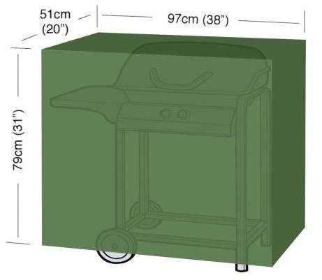 M.A.T. plachta krycia na gril CLASSIC "S" 97 × 51 × 79 cm