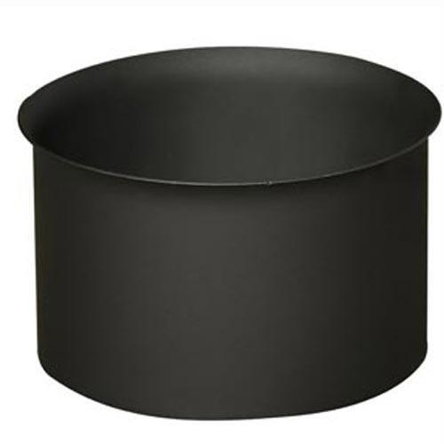 Eurometal zder dymová 180 mm hrúbka 1,5 mm, čierna