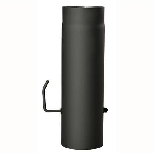Eurometal rúra dymová s klap. 130mm/ 500 t.1,5mm ČER