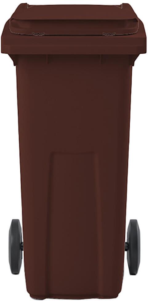 CONTENUR Nádoba na odpadky 120 l PH, hnedá