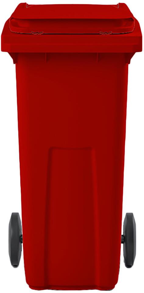 CONTENUR Nádoba na odpadky 120 l PH, červená