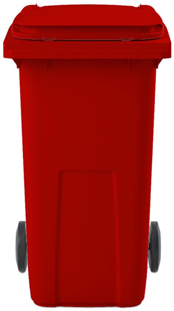 CONTENUR Nádoba na odpadky 240 l PH, červená