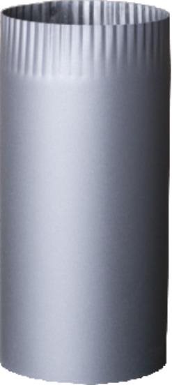 Rúra dymovodu priemer 120 mm, antracit, 0,25 m
