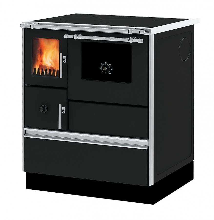 Alfa Plam sporák Alfa 70 Dominant*ECO A-D,na TP, antracit, pravý H-B so 120 mm, 6,7 kW
