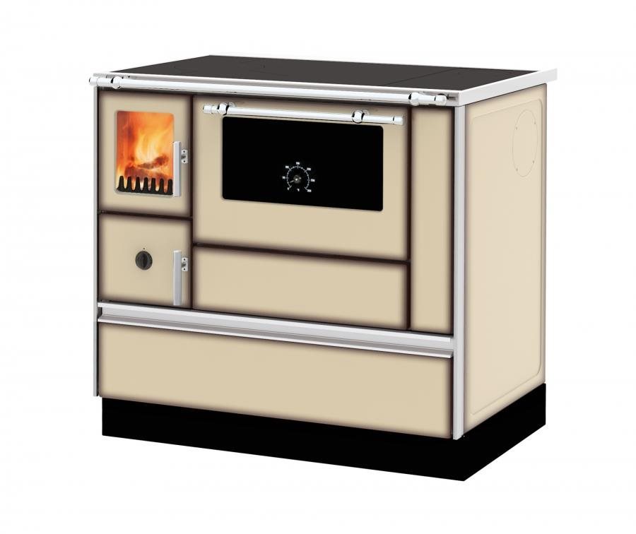 Alfa Plam sporák Alfa 90H Dominant*ECO*CP DELUX-D, capp. 6,7 kW, pravý, s 120 mm