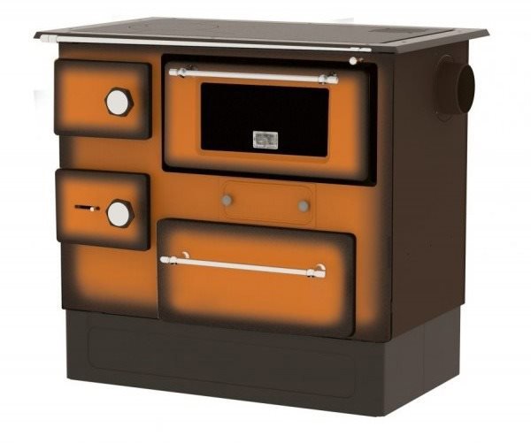 Alfa Plam sporák REGULAR 46 ECO*R*DELUX*ŠT-D na TP, melír, pravý