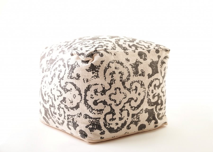 Taburet POUF 45 × 45 × 35 cm, dekor 1