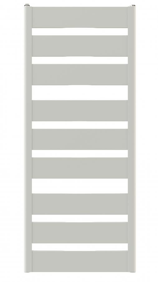 Teplovodný hliníkový radiátor ELEGANT, EL 9 / 40, 1250*430, 614w, biely