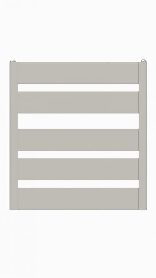 Teplovodný hliníkový radiátor ELEGANT, EL 5/60, 675 × 630, 700 W, biely