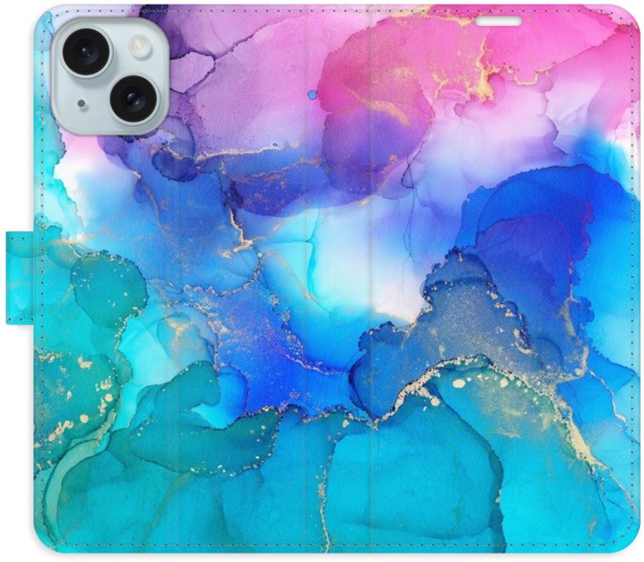 iSaprio BluePink Paint na iPhone 15