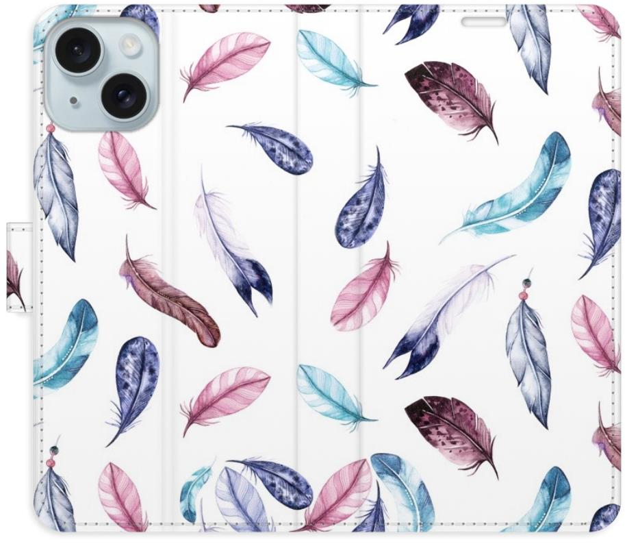 iSaprio Colorful Feathers na iPhone 15 Plus
