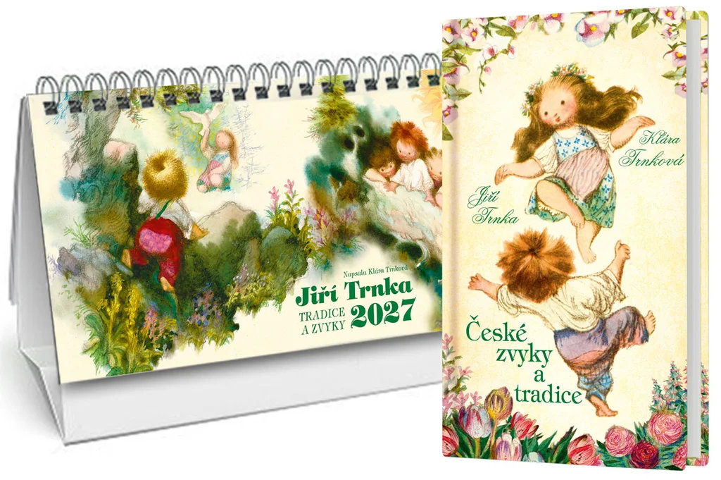 Trnkův stolní kalendář 2027 + České zvyky a tradice