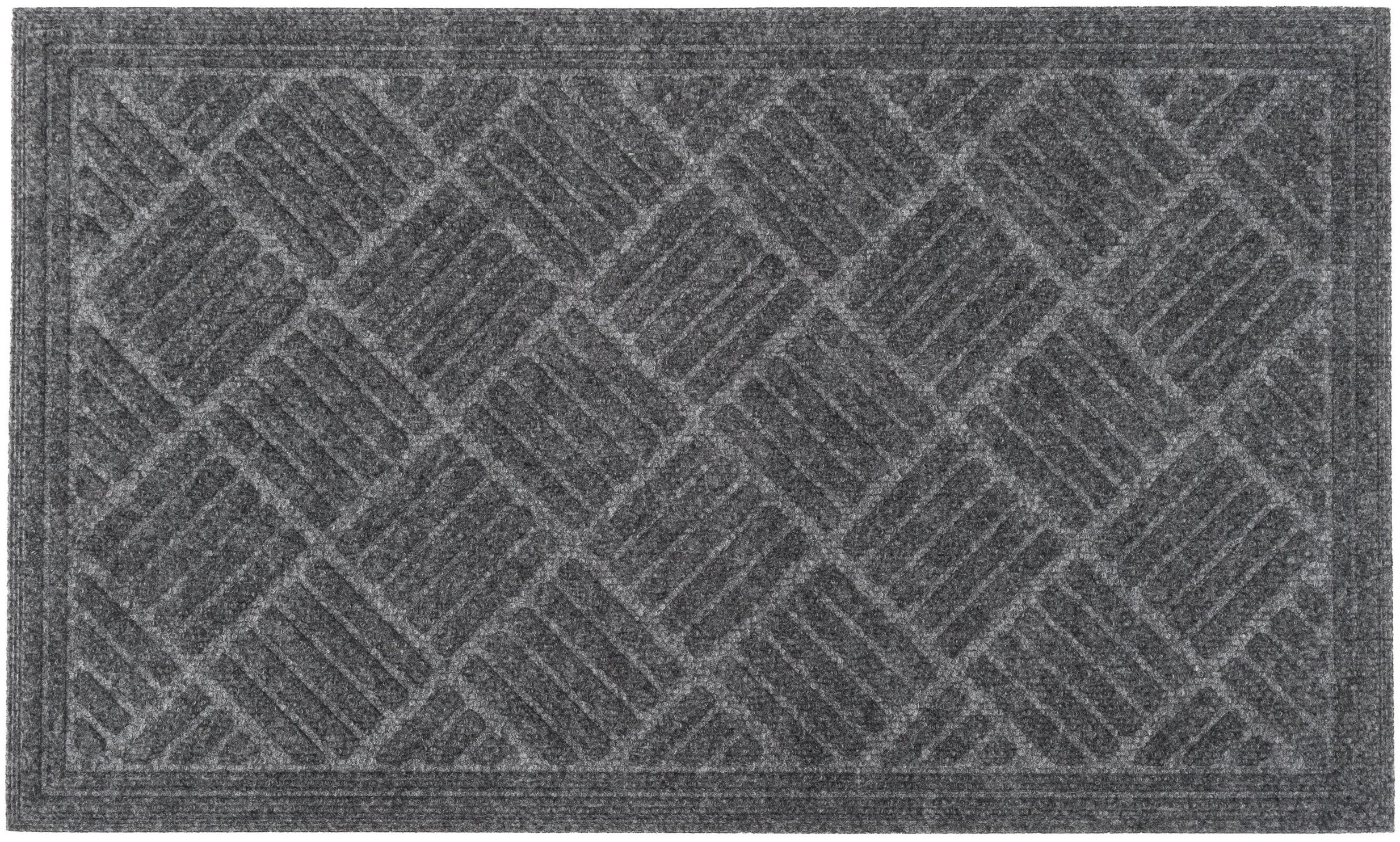 MULTY HOME Contours 45 × 75 cm, sivá, vzor parkety