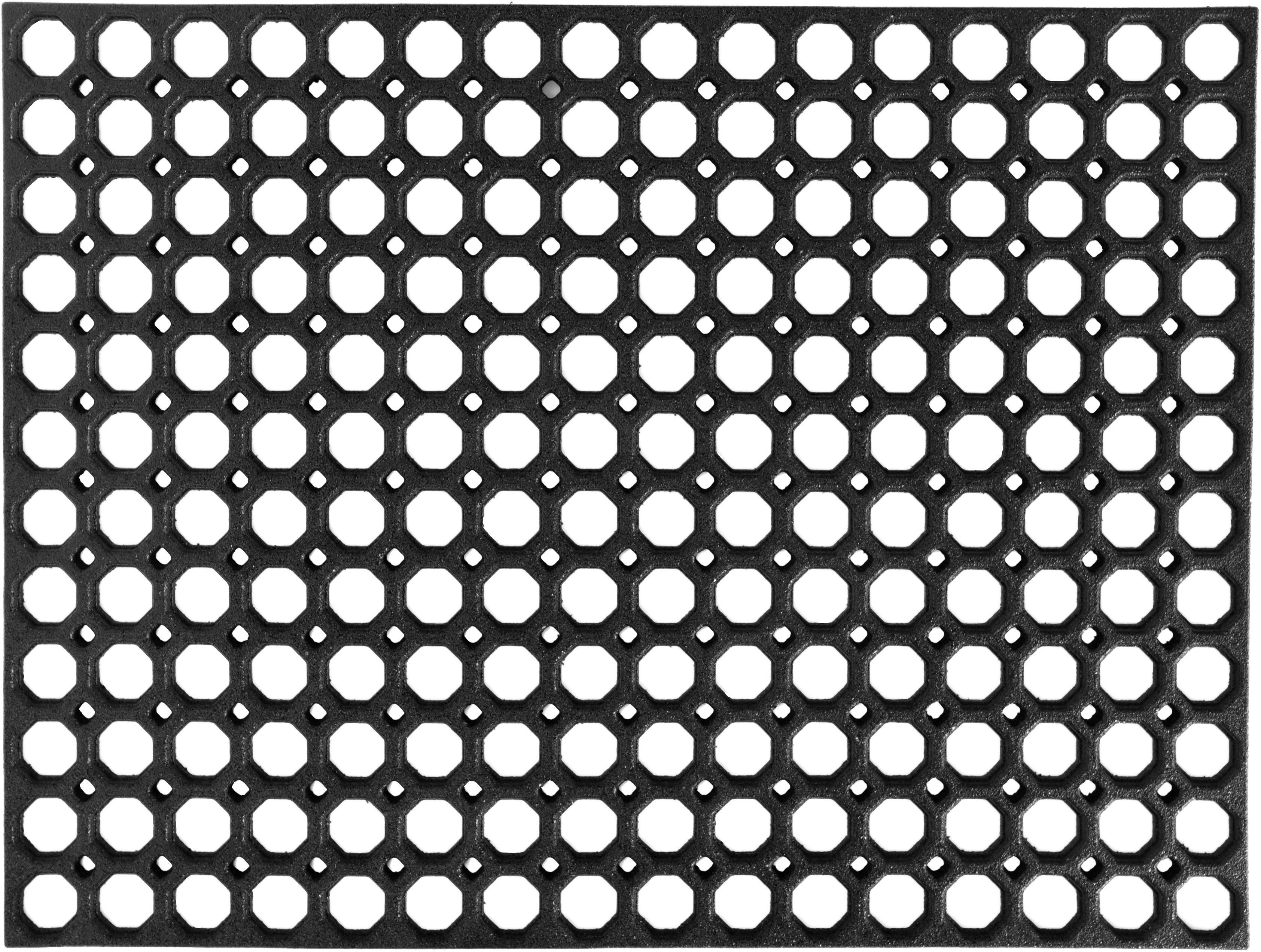 MULTY HOME Honey Comb 60 × 80 cm, čierna