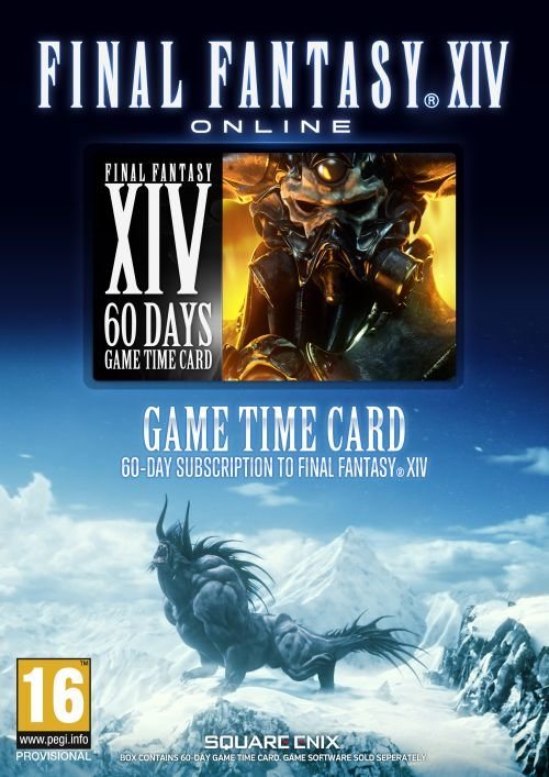 Final Fantasy XIV: A Realm Reborn 60 days time card – PC DIGITAL