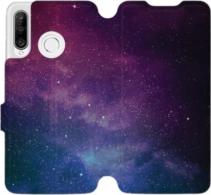 Flipové puzdro na mobil Huawei P30 Lite – V147P Hmlovina