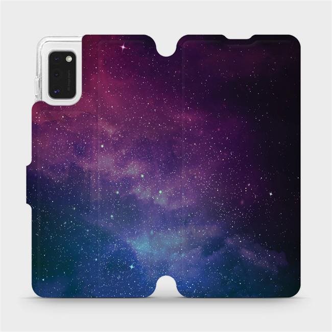 Flipové puzdro na mobil Samsung Galaxy A41 – V147P Hmlovina