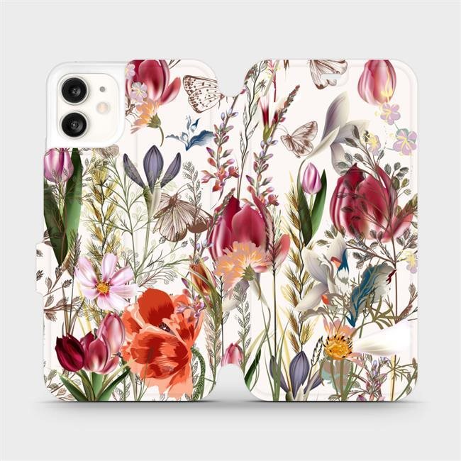 Flip puzdro na mobil Apple iPhone 11 – MP01S Rozkvitnutá lúka