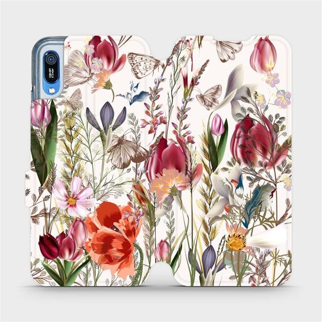 Flip puzdro na mobil Huawei Y6 2019 – MP01S Rozkvitnutá lúka