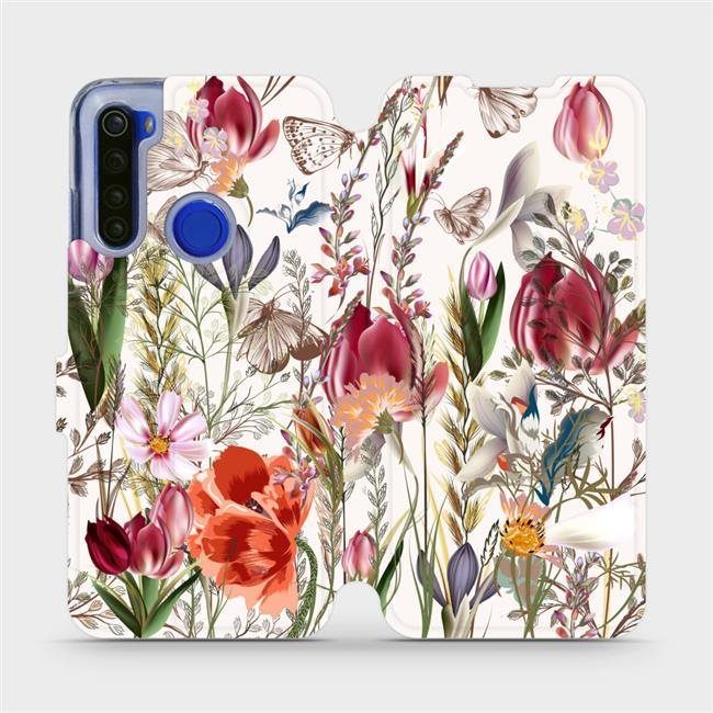 Flip puzdro na mobil Xiaomi Redmi Note 8T – MP01S Rozkvitnutá lúka