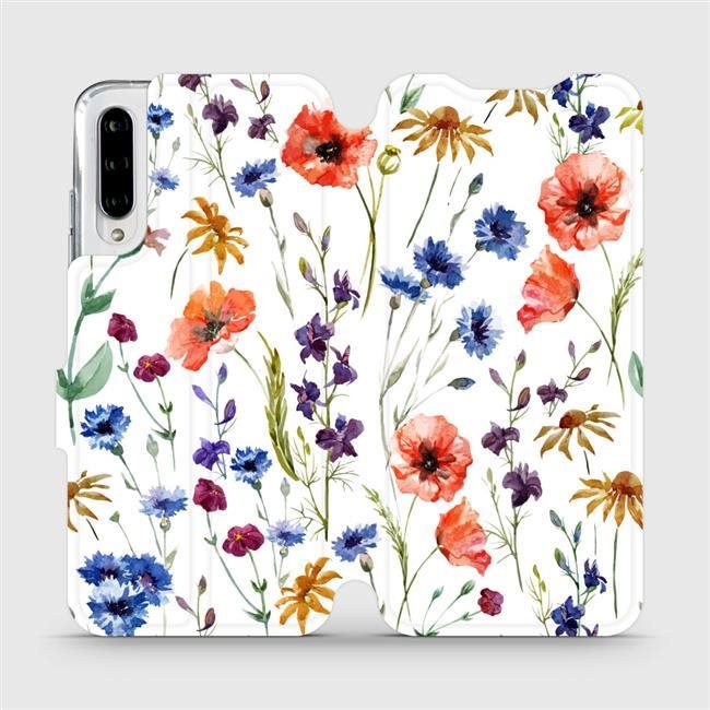 Mobiwear Flip puzdro na mobil Xiaomi Mi A3 – MP04S Lúčne kvety