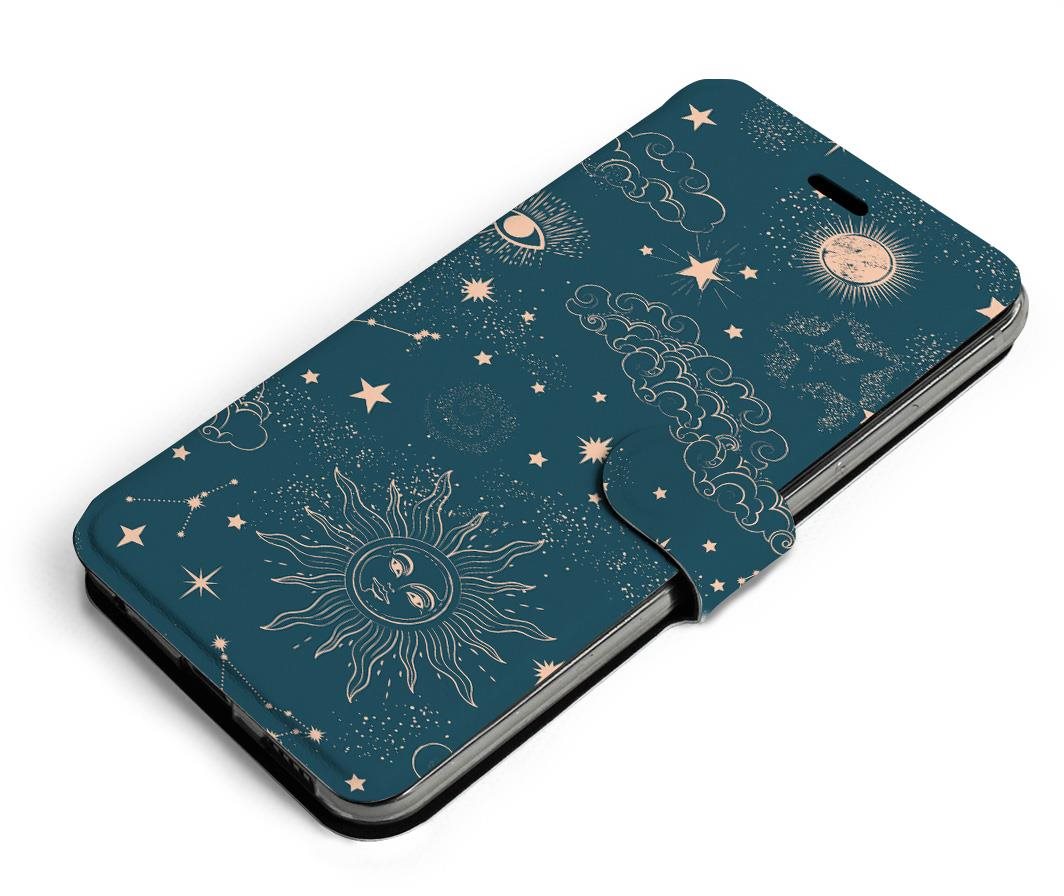 Mobiwear Flip puzdro na Xiaomi Redmi 9 – VP14S Magický vesmír