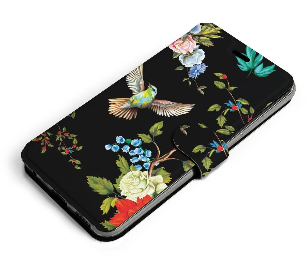 Mobiwear Flip puzdro na Xiaomi 11 Lite 5G NE – VD09S Vtáky a kvety