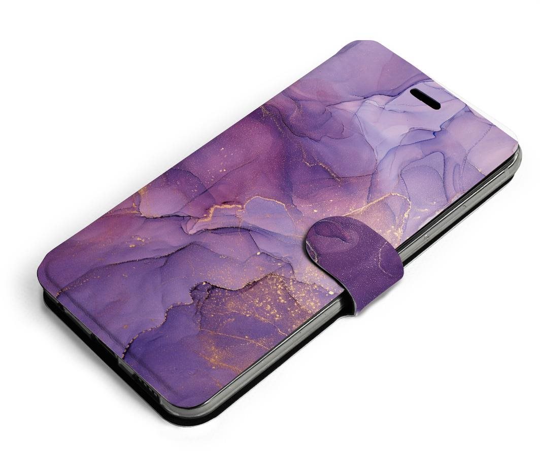 Mobiwear flip puzdro na Huawei Y6S/Honor 8A – VP20S Fialový mramor