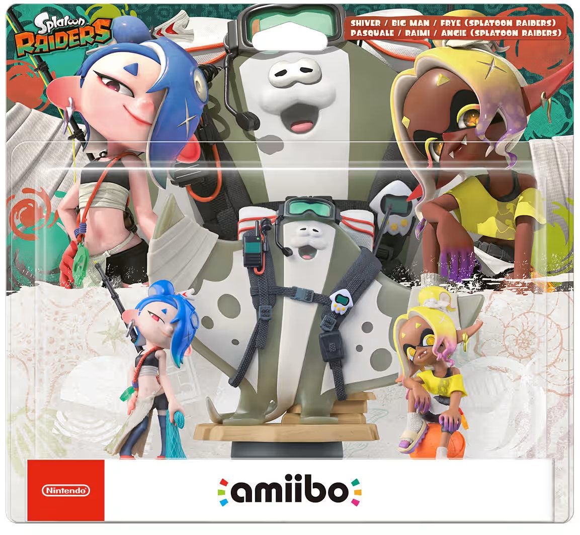 Amiibo Shiver, Frye a Big Man (Splatoon Raiders)