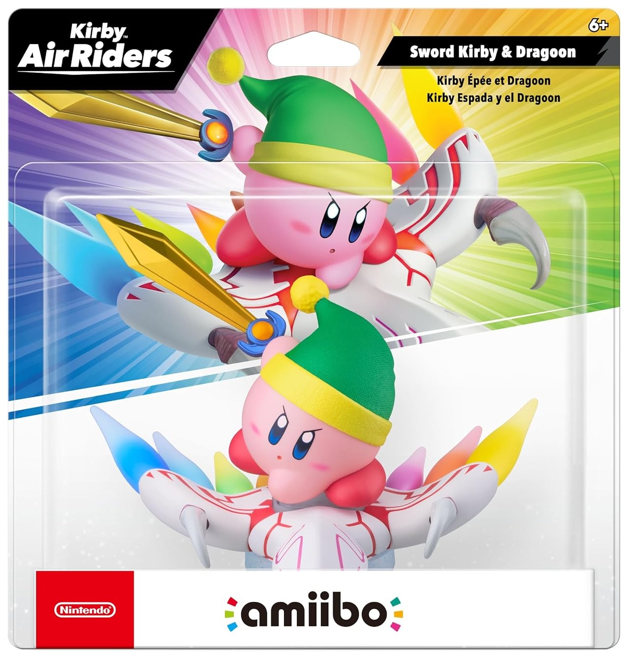 Amiibo Sword Kirby & Dragoon (Kirby Air Riders)
