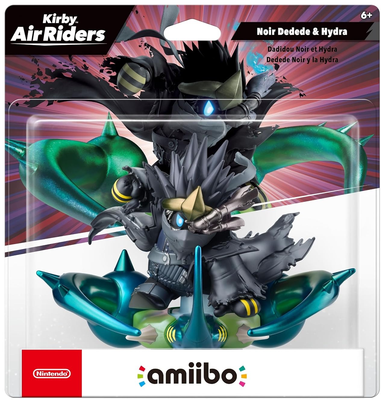 Amiibo Noir Dedede & Hydra (Kirby Air Riders)