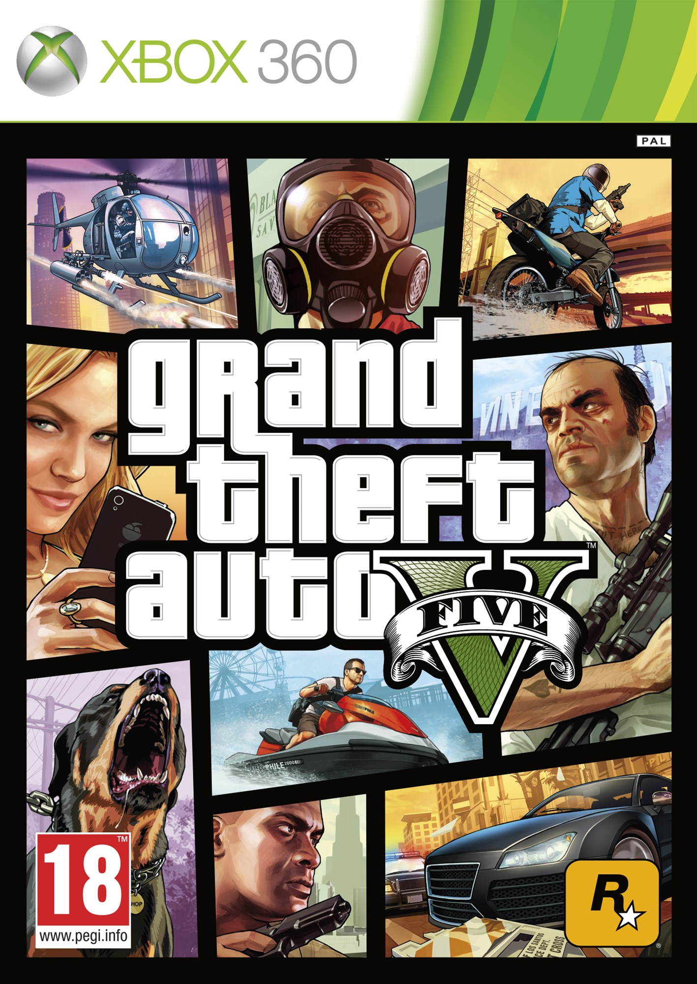 Grand Theft Auto V (GTA 5) – Xbox 360