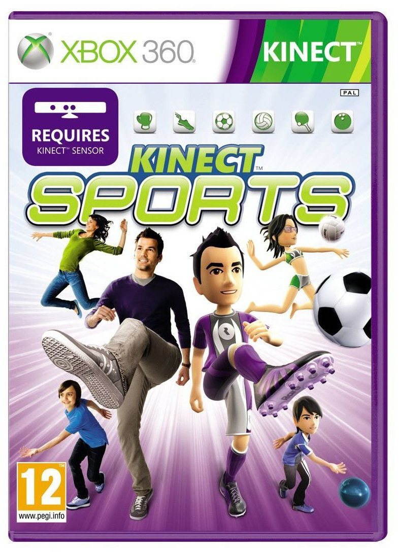 Xbox 360 – Kinect Sports (Kinect ready)