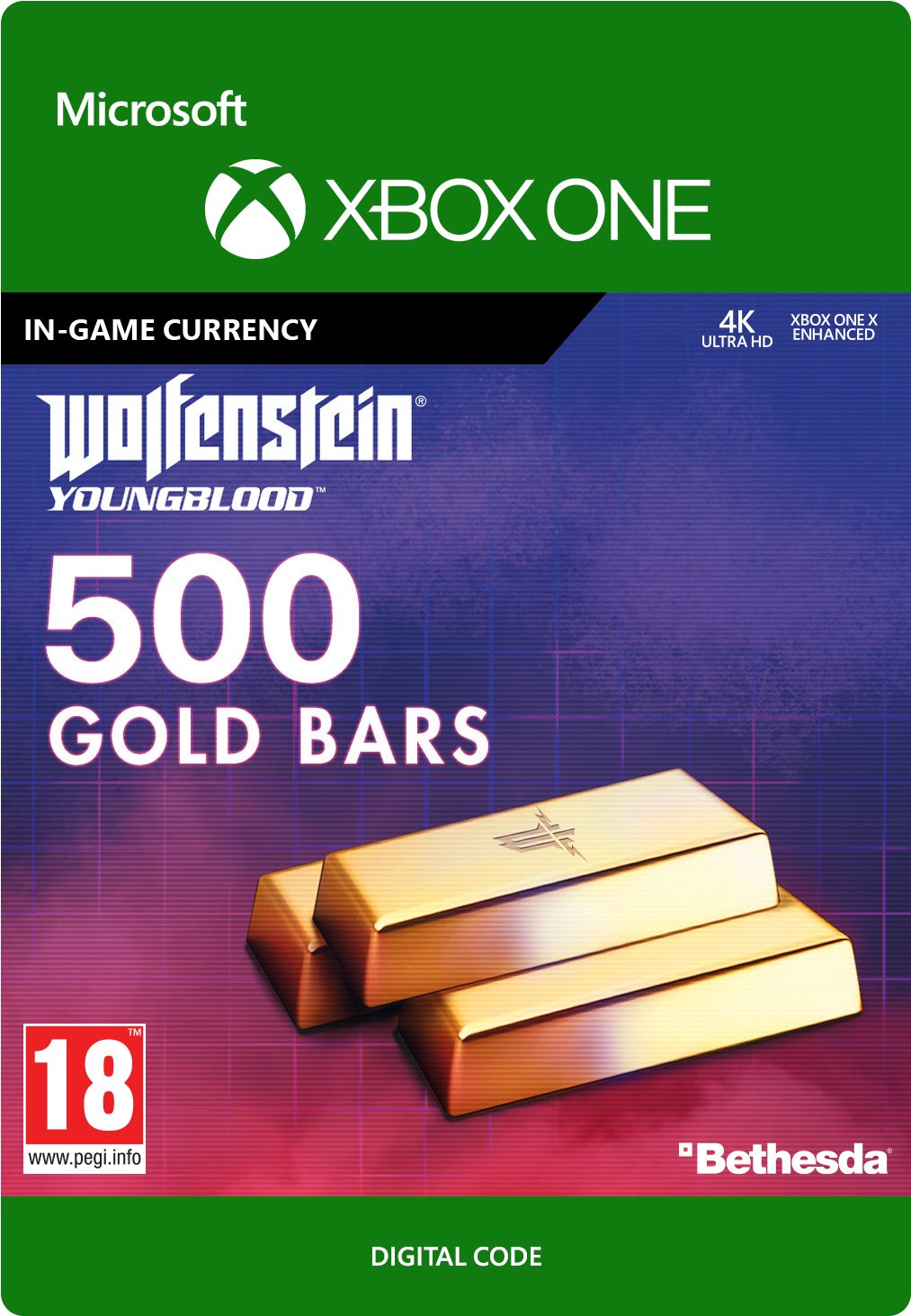 Wolfenstein: Youngblood: 500 Gold Bars – Xbox Digital