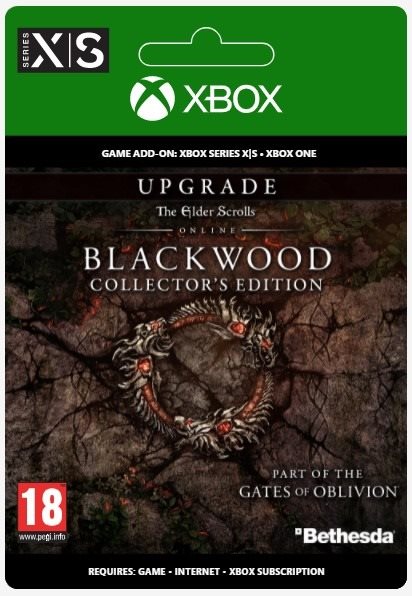 The Elder Scrolls Online Blackwood Collectors Edition Upgrade – Xbox Digital