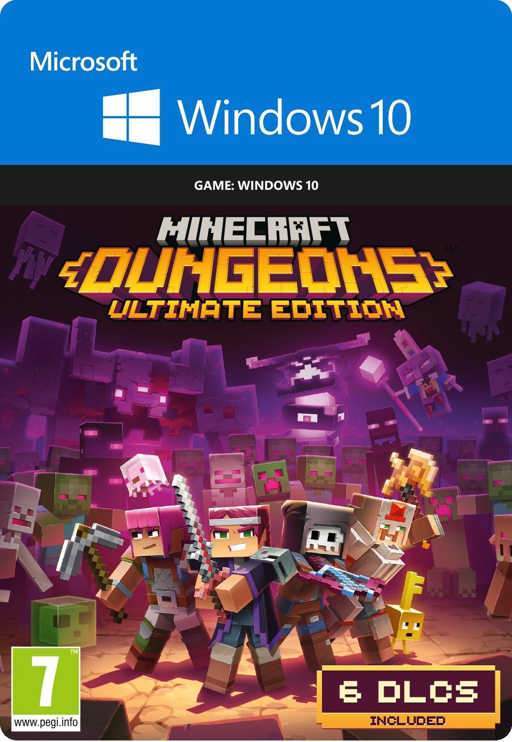 Minecraft Dungeons: Ultimate Edition – Windows 10 Digital