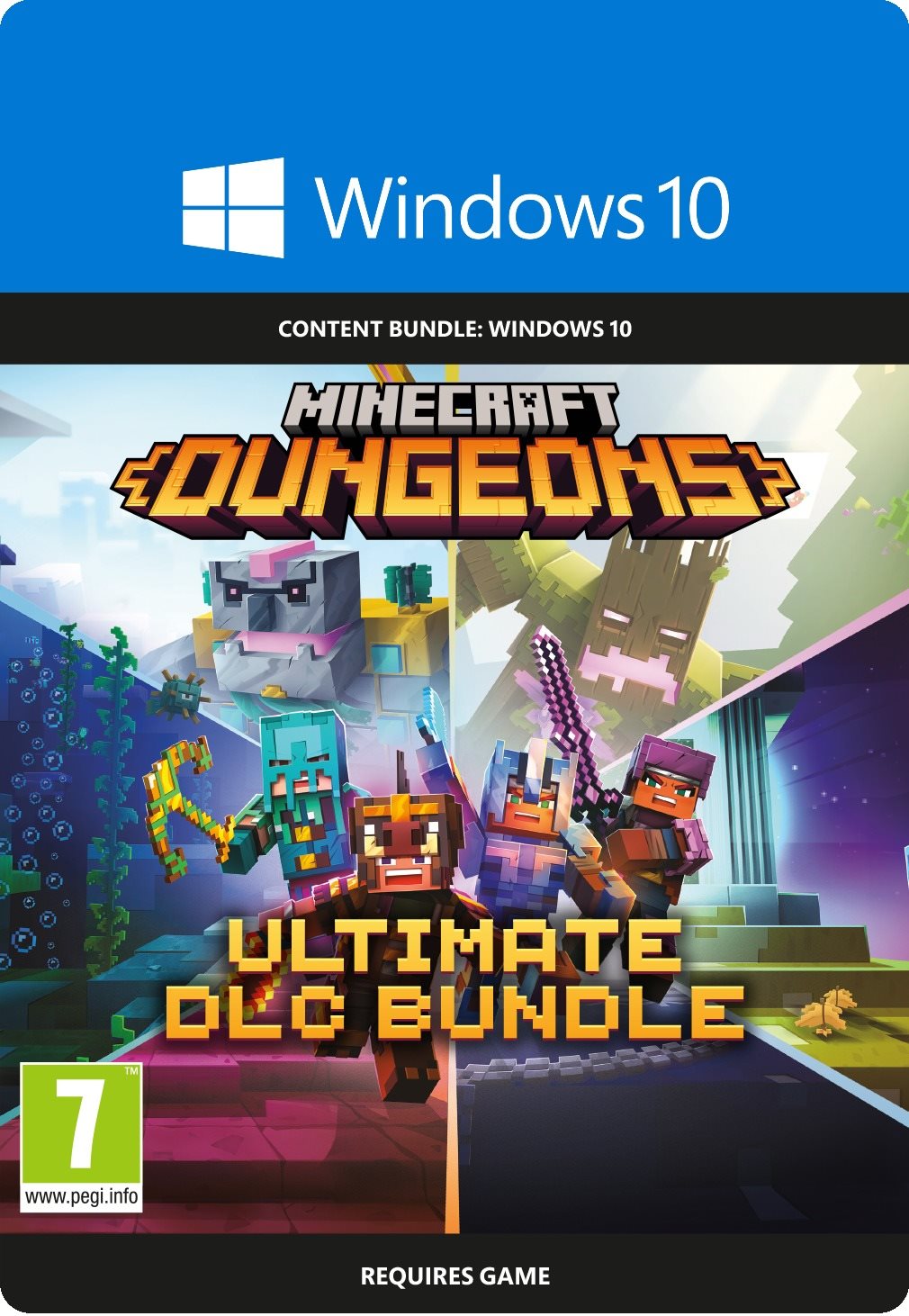 Minecraft Dungeons: Ultimate DLC Bundle – Windows 10 Digital